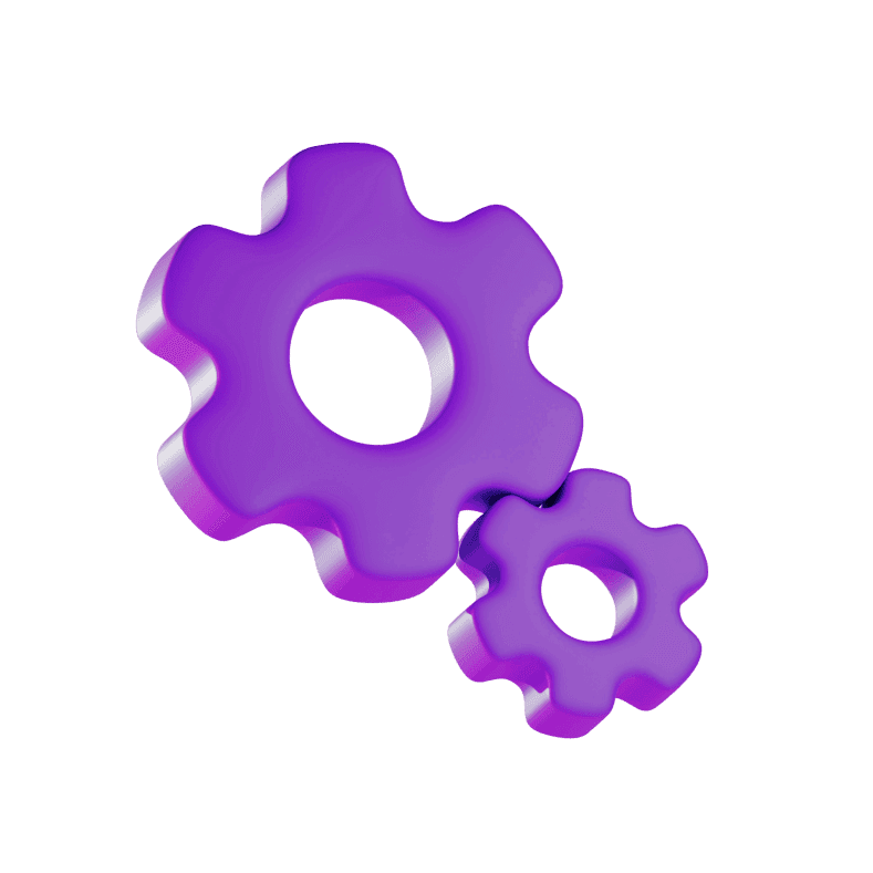 purple cogs